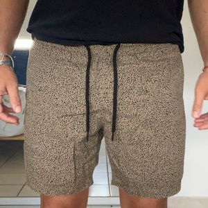 Volcom animal print swim shorts